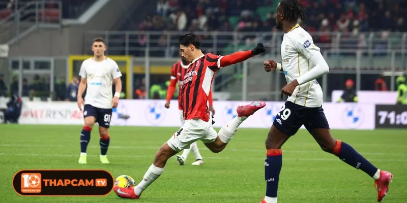 Milan đang quá mạnh so với đối thủ trong kèo đấu sắp tới.