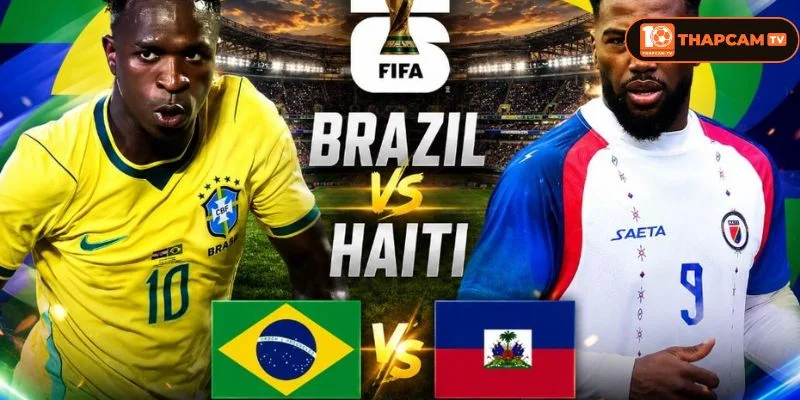 Lịch sử đối đầu Brazil vs Haiti cho thấy hai đội chênh lệch rất lớn về trình độ.