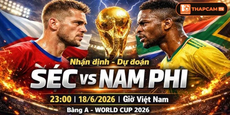 Lịch sử đối đầu CH Séc vs Nam Phi chưa từng có trận đối đầu chính thức.