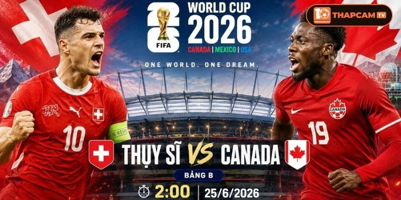 Lịch sử đối đầu Thụy Sĩ vs Canada không có nhiều tư liệu tham khảo chính thức.
