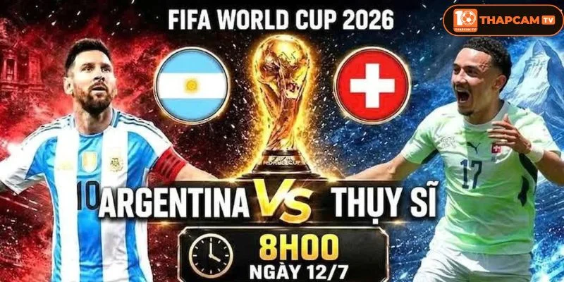 Lịch sử đối đầu Argentina vs Thụy Sĩ nghiêng về đại diện Nam Mỹ.