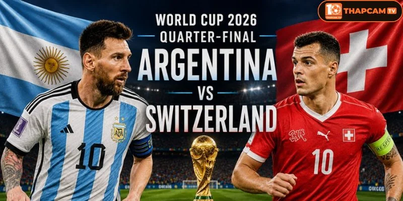 Soi kèo nhà cái Argentina vs Thụy Sĩ từ ThapCam TIVI hé lộ nhiều thông tin thú vị.