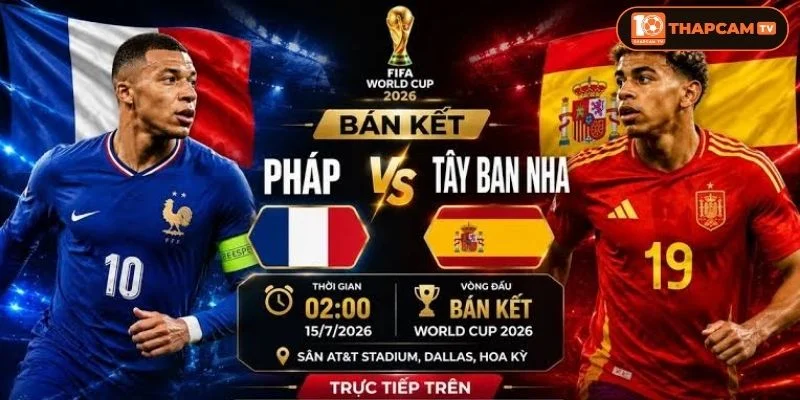 Soi kèo nhà cái Pháp vs Tây Ban Nha là kèo đấu cân sức tại vòng Bán kết 1.