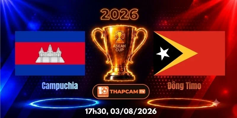 Soi Kèo Nhà Cái Campuchia Vs Đông Timo – 17h30, Ngày 03/08