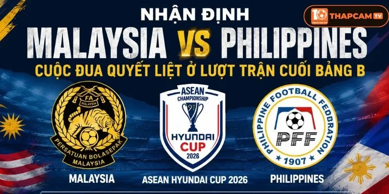Soi kèo nhà cái Malaysia vs Philippines từ ThapCam TIVI hé lộ nhiều thông tin thú vị.